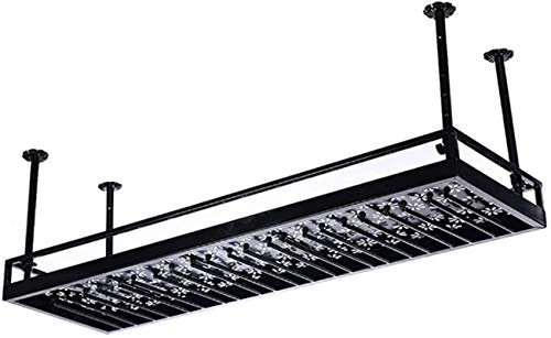 Weinregal Decke Rotwein Becherhalter Bar Hängend Hoher Glashalter Home Upside Down Schmiedeeisen Traube Weinglashalter (Schwarz) von FGFTHJBJNBDKFVFNVJNFBNVJG