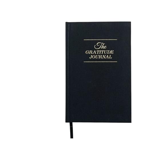 FGUJSUR Notizbücher 2 stücke Dankbarkeit Tagebuch Notebook Selbst-disziplin Stanzen Zeitplan Plan Manuelle Student Büro Geeignet for Schreibwaren Für Mitarbeiter Kollegen Schüler Lehrer(Black) von FGUJSUR