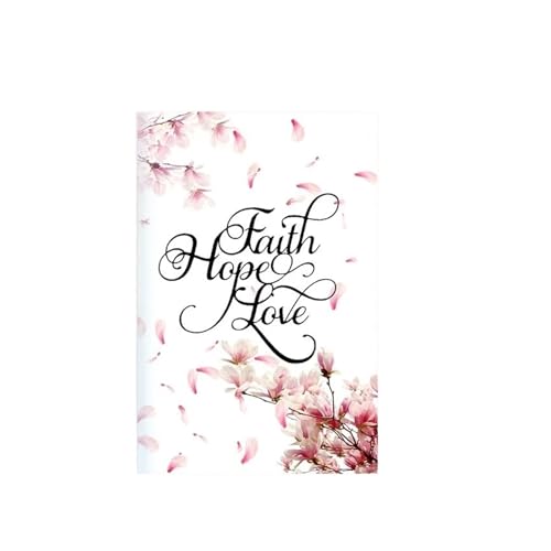 FGUJSUR Notizbücher 3 stücke A5 Notebook Glaube Hoffnung Liebe Christian Buch Gebet Journal Journaling Bibel Studie Liefert Für Mitarbeiter Kollegen Schüler Lehrer(Color-3) von FGUJSUR