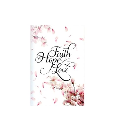 FGUJSUR Notizbücher 3 stücke A5 Notebook Glaube Hoffnung Liebe Christian Buch Gebet Journal Journaling Bibel Studie Liefert Für Mitarbeiter Kollegen Schüler Lehrer(Color-7) von FGUJSUR