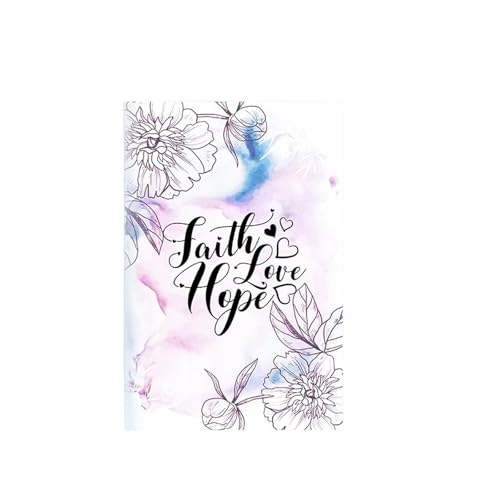 FGUJSUR Notizbücher 3 stücke A5 Notebook Glaube Hoffnung Liebe Christian Buch Gebet Journal Journaling Bibel Studie Liefert Für Mitarbeiter Kollegen Schüler Lehrer(Color-8) von FGUJSUR