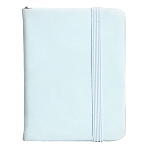 FGUJSUR Notizbücher 3Pcs A7 Mini Notebook Tragbare Tasche Notizblock Tagebuch Planer Agenda Memo Büro Schule Schreibwaren Für Mitarbeiter Kollegen Schüler Lehrer(Blue) von FGUJSUR
