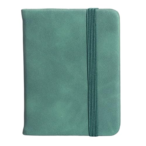 FGUJSUR Notizbücher 3Pcs A7 Mini Notebook Tragbare Tasche Notizblock Tagebuch Planer Agenda Memo Büro Schule Schreibwaren Für Mitarbeiter Kollegen Schüler Lehrer(Green) von FGUJSUR