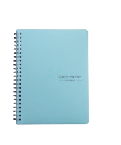 Notizbücher 2 stücke A5 Agenda Planer Notebook Tagebuch Wöchentlich Planer Ziel Gewohnheit Zeitpläne Journal Notebooks for Schule Schreibwaren Büro Für Mitarbeiter Kollegen Schüler Lehrer(Blue-English Notizbücher 2 stücke A5 Agenda Planer Notebook Tagebuch Wöchentlich Planer Ziel Gewohnheit Zeitpläne Journal Notebooks for Schule Schreibwaren Büro Für Mitarbeiter Kollegen Schüler Lehrer(Blue-English von FGUJSUR