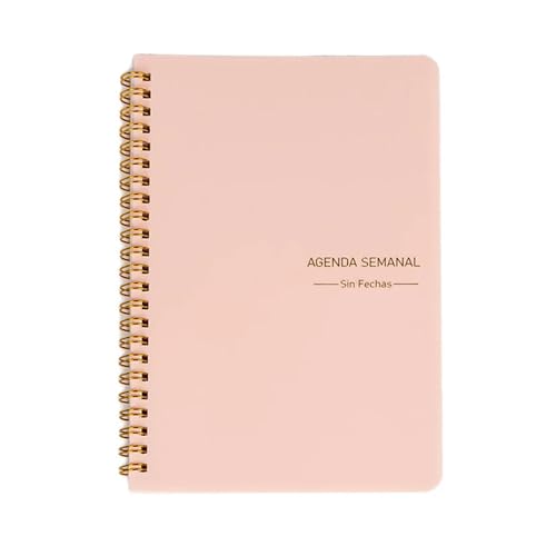Notizbücher 2 stücke A5 Agenda Planer Notebook Tagebuch Wöchentlich Planer Ziel Gewohnheit Zeitpläne Journal Notebooks for Schule Schreibwaren Büro Für Mitarbeiter Kollegen Schüler Lehrer(Pink-Spanish Notizbücher 2 stücke A5 Agenda Planer Notebook Tagebuch Wöchentlich Planer Ziel Gewohnheit Zeitpläne Journal Notebooks for Schule Schreibwaren Büro Für Mitarbeiter Kollegen Schüler Lehrer(Pink-Spanish von FGUJSUR