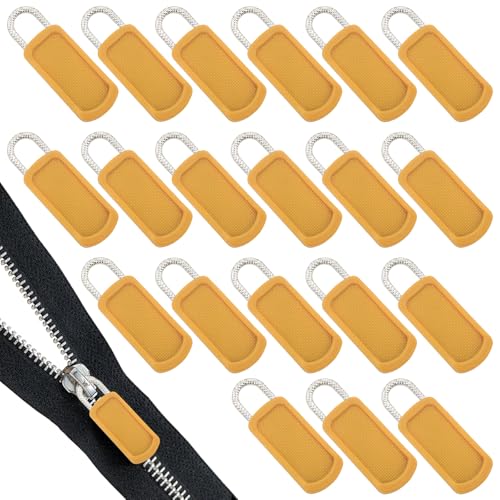 FHBHJNATC 20 Stück Zipper für Reißverschluss, Reissverschluss Zipper, Ersatz Zipper für Reißverschlüsse, Abnehmbare Reißverschlüsse für Ersatzreißverschlüsse, Koffer, Jacken, Rucksäcke Usw (Gelb) FHBHJNATC 20 Stück Zipper für Reißverschluss, Reissverschluss Zipper, Ersatz Zipper für Reißverschlüsse, Abnehmbare Reißverschlüsse für Ersatzreißverschlüsse, Koffer, Jacken, Rucksäcke Usw (Gelb) von FHBHJNATC