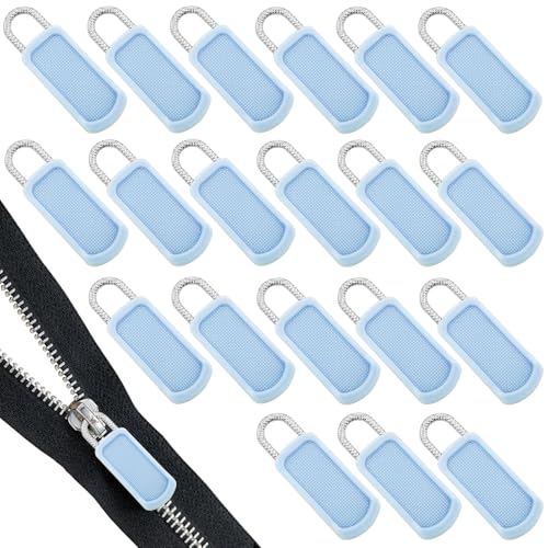 FHBHJNATC 20 Stück Zipper für Reißverschluss, Reissverschluss Zipper, Ersatz Zipper für Reißverschlüsse, Abnehmbare Reißverschlüsse für Ersatzreißverschlüsse, Koffer, Jacken, Rucksäcke Usw (Blau) FHBHJNATC 20 Stück Zipper für Reißverschluss, Reissverschluss Zipper, Ersatz Zipper für Reißverschlüsse, Abnehmbare Reißverschlüsse für Ersatzreißverschlüsse, Koffer, Jacken, Rucksäcke Usw (Blau) von FHBHJNATC