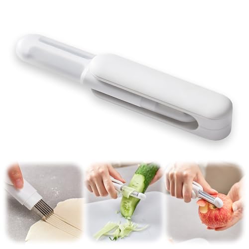 FHBHJNATC Schäler, Kartoffelschäler, Julienne Schäler, Multifunktionsschäler Zum Schälen Und Reiben Von Obst Und Gemüse Schäler Kann in Scheiben, Raspeln Und Würfel Geschnitten Werden FHBHJNATC Schäler, Kartoffelschäler, Julienne Schäler, Multifunktionsschäler Zum Schälen Und Reiben Von Obst Und Gemüse Schäler Kann in Scheiben, Raspeln Und Würfel Geschnitten Werden von FHBHJNATC