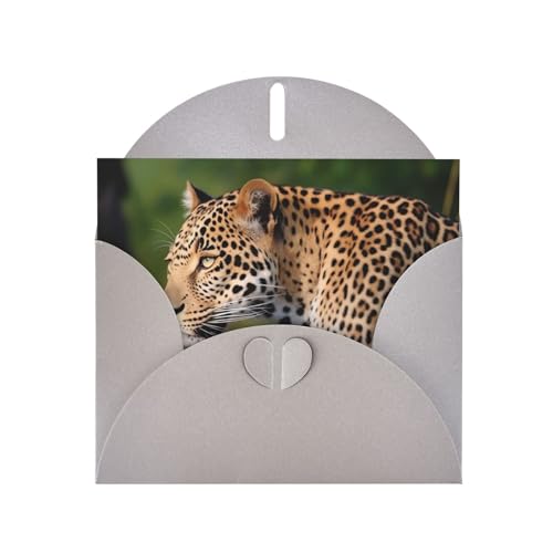 FHEBNDS Blanko Grußkarte mit Umschlägen, afrikanischer Leopardenmuster, für jeden Anlass, 10,2 x 15,2 cm, Klappkarte, Geburtstag, Abschluss, Hochzeit, Jubiläum FHEBNDS Blanko Grußkarte mit Umschlägen, afrikanischer Leopardenmuster, für jeden Anlass, 10,2 x 15,2 cm, Klappkarte, Geburtstag, Abschluss, Hochzeit, Jubiläum von FHEBNDS