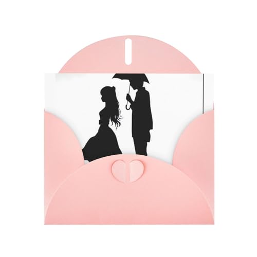 FHEBNDS Blanko Klappkarte mit Umschlägen für jeden Anlass, 10,2 x 15,2 cm, Klappkarte zum Abschluss, Hochzeit, Jubiläum von FHEBNDS