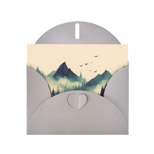 FHEBNDS Glückwunschkarte mit Umschlägen, Berglandschaft für jeden Anlass, 10,2 x 15,2 cm, Klappkarte und Pop-Up für Abschlussfeier, Hochzeit, Geburtstag FHEBNDS Glückwunschkarte mit Umschlägen, Berglandschaft für jeden Anlass, 10,2 x 15,2 cm, Klappkarte und Pop-Up für Abschlussfeier, Hochzeit, Geburtstag von FHEBNDS