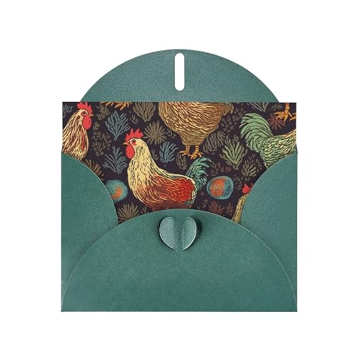 FHEBNDS Grußkarte mit Umschlägen, Huhn bedruckt, für jeden Anlass, 10,2 x 15,2 cm, Klappkarte, Geburtstagskarte, Klappkarte, Abschlusskarte, Hochzeit, Jubiläum FHEBNDS Grußkarte mit Umschlägen, Huhn bedruckt, für jeden Anlass, 10,2 x 15,2 cm, Klappkarte, Geburtstagskarte, Klappkarte, Abschlusskarte, Hochzeit, Jubiläum von FHEBNDS