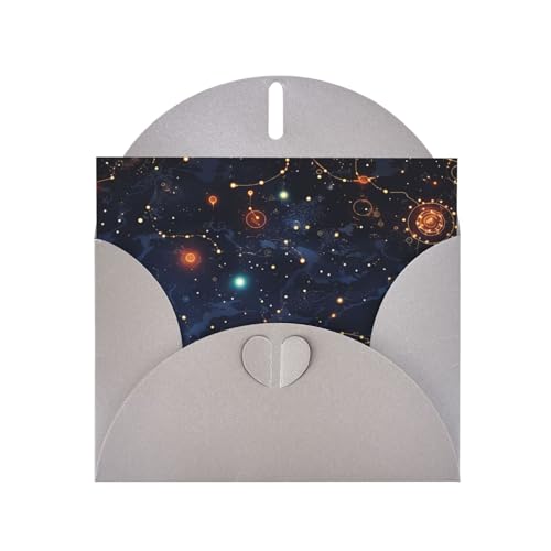 FHEBNDS Sternbild Grußkarte mit Umschlägen, 10,2 x 15,2 cm, Pop-Up-Geburtstagskarte, Klappkarte für Abschlussfeier, Hochzeit, Geburtstag FHEBNDS Sternbild Grußkarte mit Umschlägen, 10,2 x 15,2 cm, Pop-Up-Geburtstagskarte, Klappkarte für Abschlussfeier, Hochzeit, Geburtstag von FHEBNDS