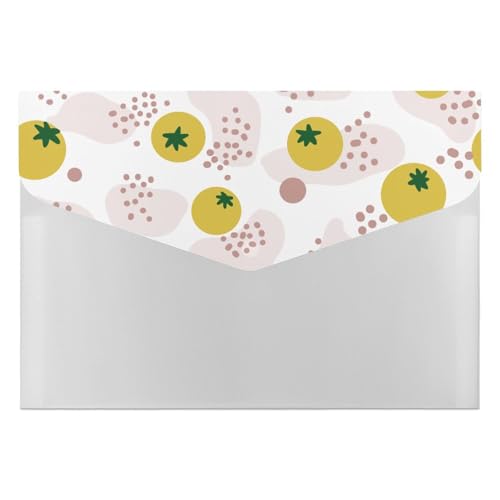 Premium PP-Dokumentenmappe, wasserdichter Aktenordner mit 6 Taschen und Schnappverschluss, leichte Aufbewahrung für Büro/Schule/Zuhause, Blaubeere-Spot-Repeat Premium PP-Dokumentenmappe, wasserdichter Aktenordner mit 6 Taschen und Schnappverschluss, leichte Aufbewahrung für Büro/Schule/Zuhause, Blaubeere-Spot-Repeat von FHEDMN