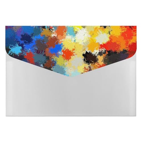 Premium PP Dokumentenmappe | Wasserdichter Aktenordner mit 6 Taschen & Schnappverschluss | Leichte Aufbewahrung für Büro/Schule/Zuhause | Textur Premium PP Dokumentenmappe | Wasserdichter Aktenordner mit 6 Taschen & Schnappverschluss | Leichte Aufbewahrung für Büro/Schule/Zuhause | Textur von FHEDMN
