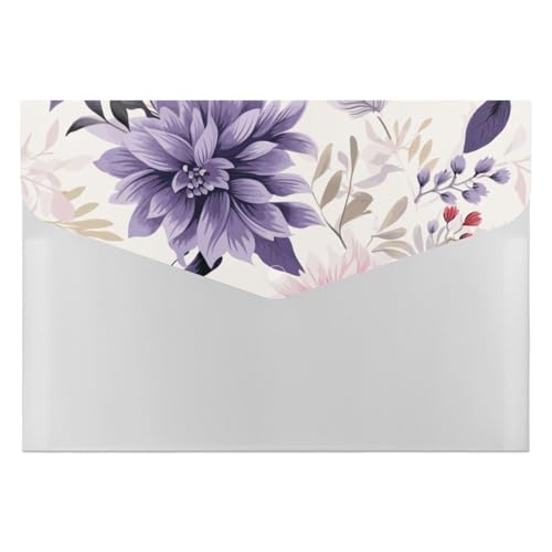Premium PP Dokumentenmappe | wasserdichter Datei-Organizer mit 6 Taschen & Schnappverschluss | leichte Aufbewahrung für Büro/Schule/Zuhause | einfarbig, Chinoiserie, Blume Premium PP Dokumentenmappe | wasserdichter Datei-Organizer mit 6 Taschen & Schnappverschluss | leichte Aufbewahrung für Büro/Schule/Zuhause | einfarbig, Chinoiserie, Blume von FHEDMN
