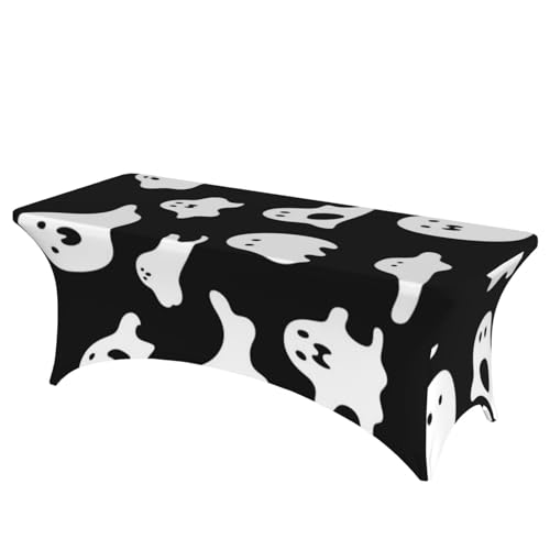 FHEDVBN Stretch-Spandex-Tischdecke, Halloween-Gothic-Tischdecke für rechteckige Passform, dekorative Tischdecke, für drinnen und draußen, waschbar, für Veranstaltungen, Hochzeiten, Partys FHEDVBN Stretch-Spandex-Tischdecke, Halloween-Gothic-Tischdecke für rechteckige Passform, dekorative Tischdecke, für drinnen und draußen, waschbar, für Veranstaltungen, Hochzeiten, Partys von FHEDVBN