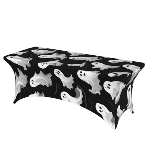FHEDVBN Stretch-Spandex-Tischdecke, Halloween-Gothic-Tischdecke für rechteckige Passform, dekorative Tischdecke, für drinnen und draußen, waschbar, für Veranstaltungen, Hochzeiten, Partys FHEDVBN Stretch-Spandex-Tischdecke, Halloween-Gothic-Tischdecke für rechteckige Passform, dekorative Tischdecke, für drinnen und draußen, waschbar, für Veranstaltungen, Hochzeiten, Partys von FHEDVBN