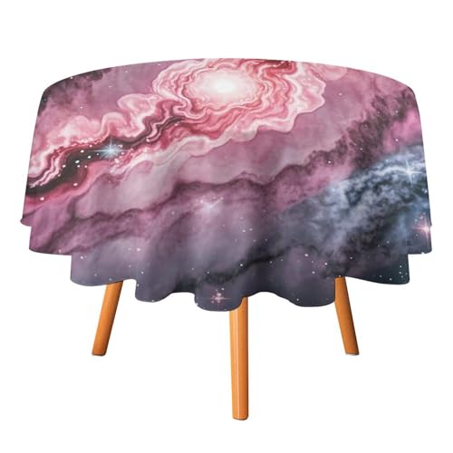 FHESDCW Tischdecke mit Marmor-Muster, hitzebeständig, Polyester, rund, strapazierfähig, waschbar, Tischdecke für Küche, Party, Hochzeit, Picknick, 91,4 x 91,4 cm FHESDCW Tischdecke mit Marmor-Muster, hitzebeständig, Polyester, rund, strapazierfähig, waschbar, Tischdecke für Küche, Party, Hochzeit, Picknick, 91,4 x 91,4 cm von FHESDCW