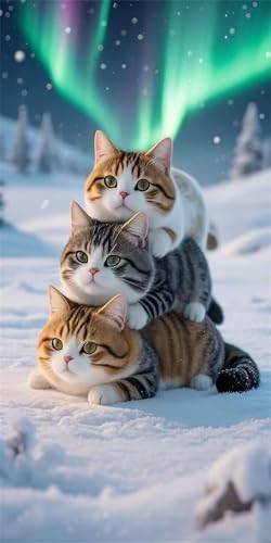 Diamond Painting Kinder Aurora, Diamond Painting Set für Erwachsene und Kinder, DIY Diamant Kunst Kits, Mosaikherstellung, Diamanten Malerei Stickerei Kreuzstich Home Wand Dekor Katze 100x200cm H-758 Diamond Painting Kinder Aurora, Diamond Painting Set für Erwachsene und Kinder, DIY Diamant Kunst Kits, Mosaikherstellung, Diamanten Malerei Stickerei Kreuzstich Home Wand Dekor Katze 100x200cm H-758 von FHFFTZSC
