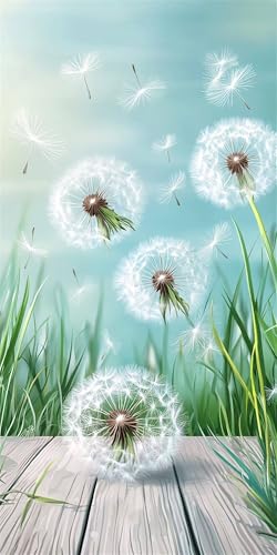 Landschaft Diamond Painting Kinder, Diamond Painting Erwachsene groß Löwenzahn, Diamant Malerei Set, 5D Diamant Kunst Bilder Anfänger, DIY Mosaikherstellung Bastelset, Wanddekoration 50x100cm H-788 Landschaft Diamond Painting Kinder, Diamond Painting Erwachsene groß Löwenzahn, Diamant Malerei Set, 5D Diamant Kunst Bilder Anfänger, DIY Mosaikherstellung Bastelset, Wanddekoration 50x100cm H-788 von FHFFTZSC