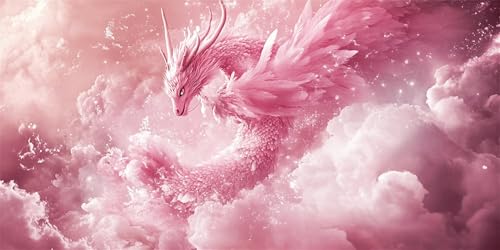 Tier Diamond Painting Kinder, Diamond Painting Erwachsene groß Drachen, Diamant Malerei Set, 5D Diamant Kunst Bilder Anfänger, DIY Mosaikherstellung Bastelset, Wanddekoration für Zuhause 25x50cm H-30 Tier Diamond Painting Kinder, Diamond Painting Erwachsene groß Drachen, Diamant Malerei Set, 5D Diamant Kunst Bilder Anfänger, DIY Mosaikherstellung Bastelset, Wanddekoration für Zuhause 25x50cm H-30 von FHFFTZSC