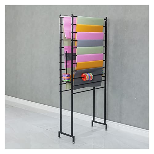 FHSLKXIM Aufrechter, Multifunktionaler Präsentationsständer Für Stoffe/Geschenkpapier/Seidenschals, Robuster, Moderner 11-Lagiger Aufbewahrungs-Organizer, Platzsparend, Schwarz, Länge 70 cm FHSLKXIM Aufrechter, Multifunktionaler Präsentationsständer Für Stoffe/Geschenkpapier/Seidenschals, Robuster, Moderner 11-Lagiger Aufbewahrungs-Organizer, Platzsparend, Schwarz, Länge 70 cm von FHSLKXIM
