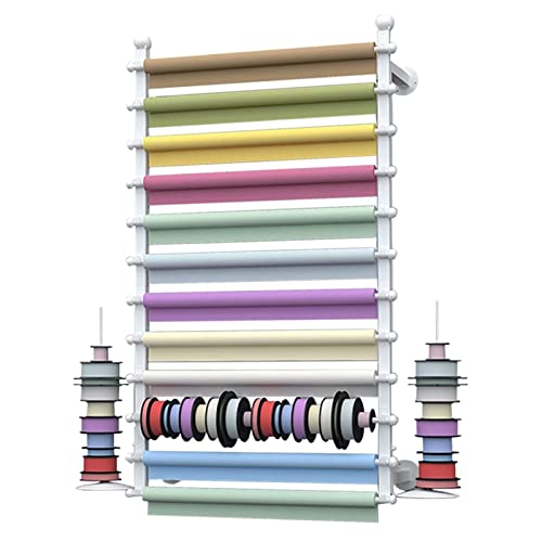 FHSLKXIM Wandmontiertes Aufbewahrungsregal Für Bänder/Schals/Geschenkpapier, Blumenladen/Studio/Home-Organizer-Halter, 120 cm Hoch, Weiß, 70 X 20 X 120 cm FHSLKXIM Wandmontiertes Aufbewahrungsregal Für Bänder/Schals/Geschenkpapier, Blumenladen/Studio/Home-Organizer-Halter, 120 cm Hoch, Weiß, 70 X 20 X 120 cm von FHSLKXIM