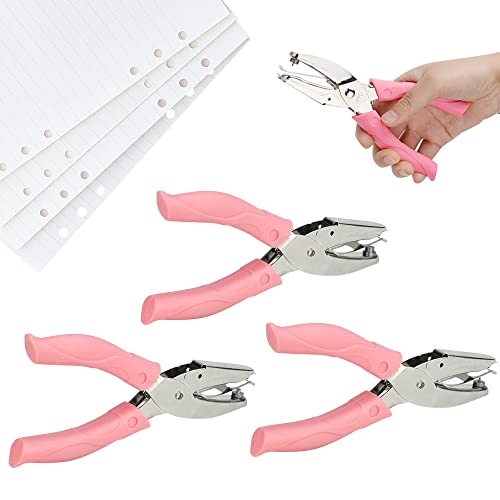 FIGFYOU 3 Stück Lochzange Metall Einzelloch Locher 3mm Lochzange Papier 6mm Einloch Locher 1.5 mm Handgehaltener locher mit Weichem Griff für Papier Karten Plastikfolie Dünner Leder Foto Prüfplaketten FIGFYOU 3 Stück Lochzange Metall Einzelloch Locher 3mm Lochzange Papier 6mm Einloch Locher 1.5 mm Handgehaltener locher mit Weichem Griff für Papier Karten Plastikfolie Dünner Leder Foto Prüfplaketten von FIGFYOU