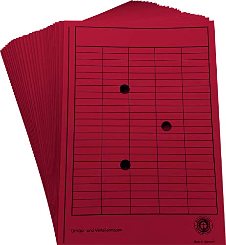 FILE RC Umlaufmappen-rot 8020003, 25x33x23 von FILE