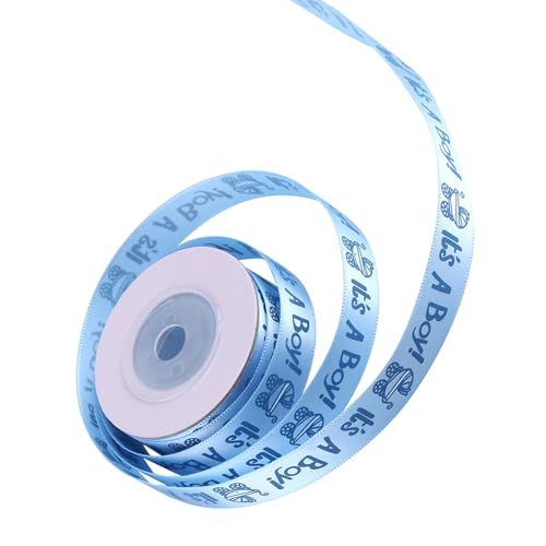 FILFEEL Band, Band für Luftballons Ribbons Hochzeiten Party Haarbogen Einladungsdekorationen und Mehr (BLUE) von FILFEEL