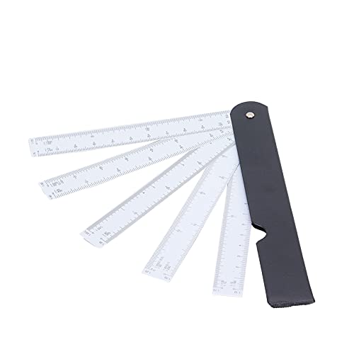 FILFEEL Lineal, Skalieren Lineal -Zeichnungswerkzeuge mit Plastik- und Kunstledermateriallänge ca. 20 Cm / 7,9in für Kunstzeichnung Kleidung Innenarchitektursystem FILFEEL Lineal, Skalieren Lineal -Zeichnungswerkzeuge mit Plastik- und Kunstledermateriallänge ca. 20 Cm / 7,9in für Kunstzeichnung Kleidung Innenarchitektursystem von FILFEEL