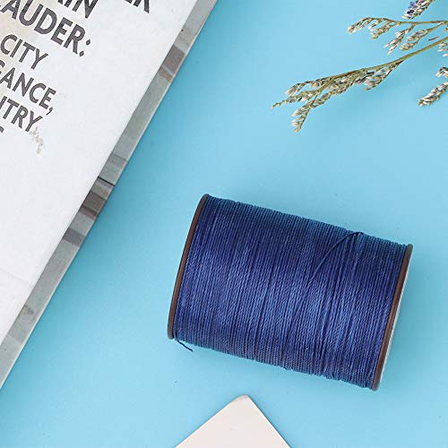 FILFEEL Waches Gewinde, Ledernähungsfadenwachgewinkel Faden für Leder Ledernähte Wachgewachselte Wachgewachselung für Handnähte Lederhandwerk DIY Projects Schuhe Reparaturbuch Bindung (137 Baolan) von FILFEEL
