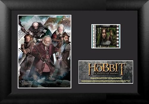 FILMCELLS The Hobbit an Unexpected Journey – S5 MiniCell Desktop-Präsentation, 17,8 x 12,7 cm, mit 35 mm Filmclip mit Staffelei-Ständer, offizielles Lizenzprodukt FILMCELLS The Hobbit an Unexpected Journey – S5 MiniCell Desktop-Präsentation, 17,8 x 12,7 cm, mit 35 mm Filmclip mit Staffelei-Ständer, offizielles Lizenzprodukt von FILMCELLS