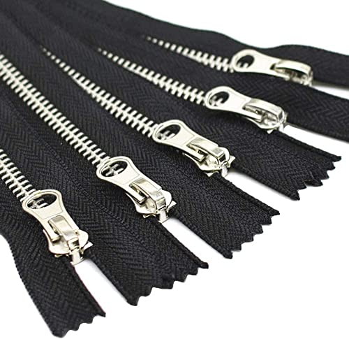 5 Stück Metall Reißverschlüsse 18cm 5mm Nicht teilbar für Taschen, Basteln und Nähen 5 Stück Metall Reißverschlüsse 18cm 5mm Nicht teilbar für Taschen, Basteln und Nähen von FILMODA