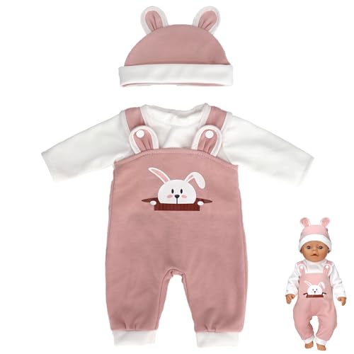 FILOEEX Puppenkleidung,Puppenkleider Set 36-45cm,Kleidung Outfits für Baby Puppen,Baby Puppensachen mit Kleiderbügel,Baby Puppe Kleidung,Kleidung Outfits für Kinder Mädchen Jungen (Mix-B) von FILOEEX