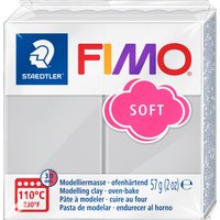 FIMO soft "Basisfarben" - Delphingrau von Grau