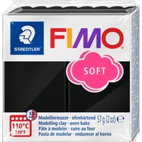 FIMO soft "Basisfarben" - Schwarz von Schwarz