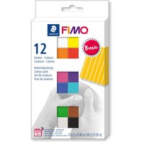 FIMO soft Materialpackung "Basic Colours" von Multi