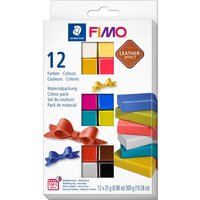 FIMO soft Materialpackung "Leder Effekt" von Multi