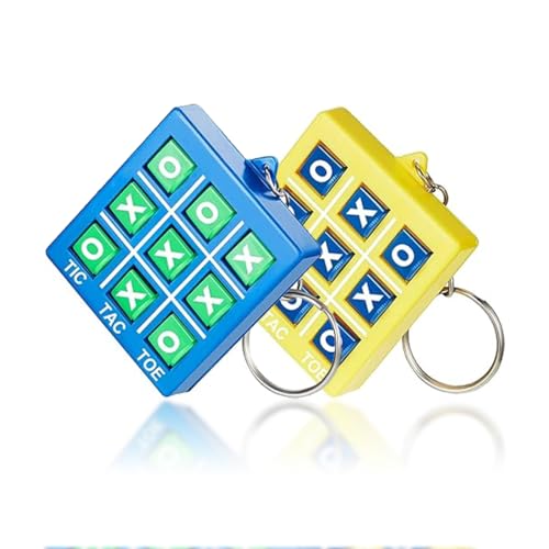 FIMWOLZ 2 pcs Tic Tac Toe Spiel Schlüsselanhänger für Kinder Alter 8-12 Tic Tac Toe Mitbringsel Kunststoff Schlüsselanhänger für Mini Rucksack Geburtstag Jungen Mädchen FIMWOLZ 2 pcs Tic Tac Toe Spiel Schlüsselanhänger für Kinder Alter 8-12 Tic Tac Toe Mitbringsel Kunststoff Schlüsselanhänger für Mini Rucksack Geburtstag Jungen Mädchen von FIMWOLZ