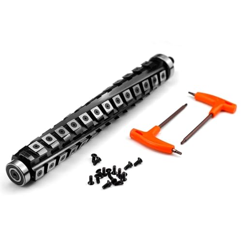 FindBuyTool Spiralschneiderkopf für Dewalt DW733 DW734 Hobel, 4 Reihen mit 60 Hartmetall-Einsätzen FindBuyTool Spiralschneiderkopf für Dewalt DW733 DW734 Hobel, 4 Reihen mit 60 Hartmetall-Einsätzen von FIND BUY TOOL