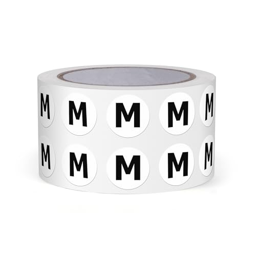 FINDAT Buchstabe N Dot Aufkleber 13mm selbstklebende Vinyl wasserfest Großbuchstaben Alphabet Rund Etiketten für Lagerhäuser Schulen Fabriken Gewerbe 1000 Stück FINDAT Buchstabe N Dot Aufkleber 13mm selbstklebende Vinyl wasserfest Großbuchstaben Alphabet Rund Etiketten für Lagerhäuser Schulen Fabriken Gewerbe 1000 Stück von FINDAT
