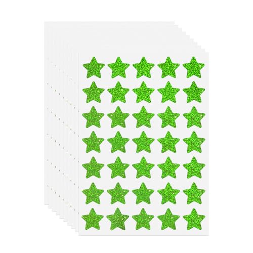 FINDAT Glitzer Sterne Aufkleber 25mm Holografische Grün Funkelnde Selbstklebende Etiketten Wasserfest & Beschreibbar für Kinder Scrapbooking Belohnungs Dekoration 350 Stück FINDAT Glitzer Sterne Aufkleber 25mm Holografische Grün Funkelnde Selbstklebende Etiketten Wasserfest & Beschreibbar für Kinder Scrapbooking Belohnungs Dekoration 350 Stück von FINDAT