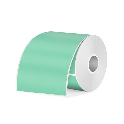 FINDAT Grün Thermo-Etiketten 50 x 80 mm Rechteckig Wasserdichtes Vinyl Bedruckbar Thermoaufkleber für Barcode Büro Haus Kompatibel mit M110 M220 T50M Etikettendrucker 100 Stück FINDAT Grün Thermo-Etiketten 50 x 80 mm Rechteckig Wasserdichtes Vinyl Bedruckbar Thermoaufkleber für Barcode Büro Haus Kompatibel mit M110 M220 T50M Etikettendrucker 100 Stück von FINDAT