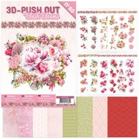 3D-Stanzbogenbuch "Blush Blooms" von FINDit
