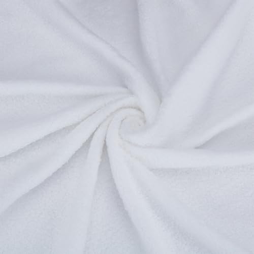 FINGERINSPIRE 0.9 m Teddybär Stoff Mit Kleinen Locken 1.6 m Breit Weiß Gestrickter Teddy Plüschstoff Polyester Plüschstoff Mit Kleinen Locken Meterweise Für Nähprojekte Plüschmäntel Decken FINGERINSPIRE 0.9 m Teddybär Stoff Mit Kleinen Locken 1.6 m Breit Weiß Gestrickter Teddy Plüschstoff Polyester Plüschstoff Mit Kleinen Locken Meterweise Für Nähprojekte Plüschmäntel Decken von FINGERINSPIRE
