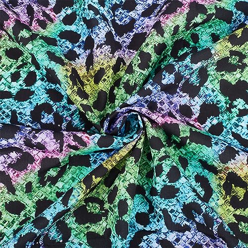FINGERINSPIRE 1 m Regenbogen Leoparden Stoff Meterware 1.5 m Breiter Stoff Mit Leopardenmuster Polycotton Regenbogen Leoparden Polsterstoff Zum Nähen DIY Stoff Für Kleidungsdekoration FINGERINSPIRE 1 m Regenbogen Leoparden Stoff Meterware 1.5 m Breiter Stoff Mit Leopardenmuster Polycotton Regenbogen Leoparden Polsterstoff Zum Nähen DIY Stoff Für Kleidungsdekoration von FINGERINSPIRE