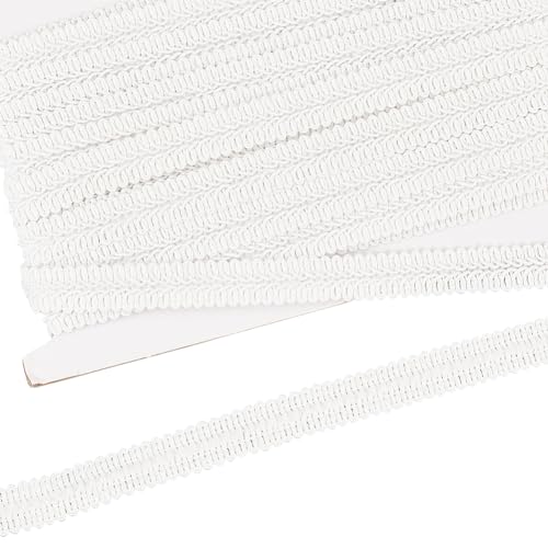 FINGERINSPIRE 10m 16mm Weiß Zopfbesatz Polyester Geflochtener Zopfbesatz Hundertfüßer Dekorativer Gimpenbesatz Grundbesatz Für DIY Handwerk Kostüm Nähen Vorhang Schonbezug Heimdekoration FINGERINSPIRE 10m 16mm Weiß Zopfbesatz Polyester Geflochtener Zopfbesatz Hundertfüßer Dekorativer Gimpenbesatz Grundbesatz Für DIY Handwerk Kostüm Nähen Vorhang Schonbezug Heimdekoration von FINGERINSPIRE
