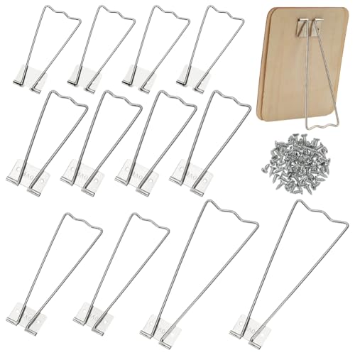 FINGERINSPIRE 12 Stück 4 Stile Bilderrahmen Staffelei Rückständer Eisen Bilderrahmen Halterung Platin Bilderrahmen Staffelei Mit 30 Stück Schrauben Bilderrahmen Rückstütze Tisch Bilderständer FINGERINSPIRE 12 Stück 4 Stile Bilderrahmen Staffelei Rückständer Eisen Bilderrahmen Halterung Platin Bilderrahmen Staffelei Mit 30 Stück Schrauben Bilderrahmen Rückstütze Tisch Bilderständer von FINGERINSPIRE